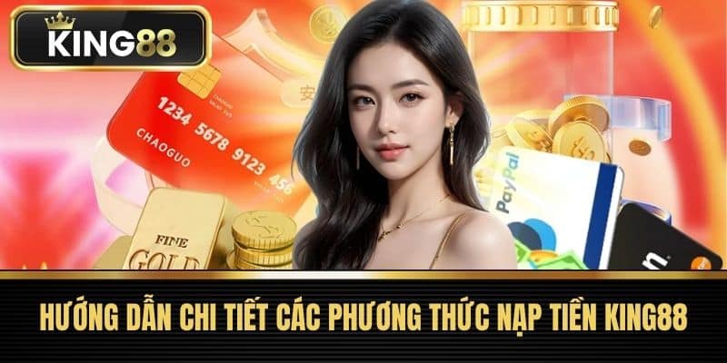 Hướng dẫn chi tiết các phương thức nạp tiền King88