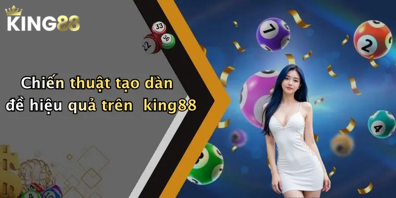 Chiến thuật tạo dàn đề hiệu quả trên king88