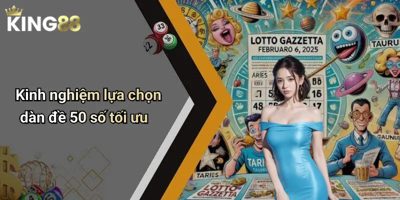 Kinh nghiệm lựa chọn dàn đề 50 số tối ưu